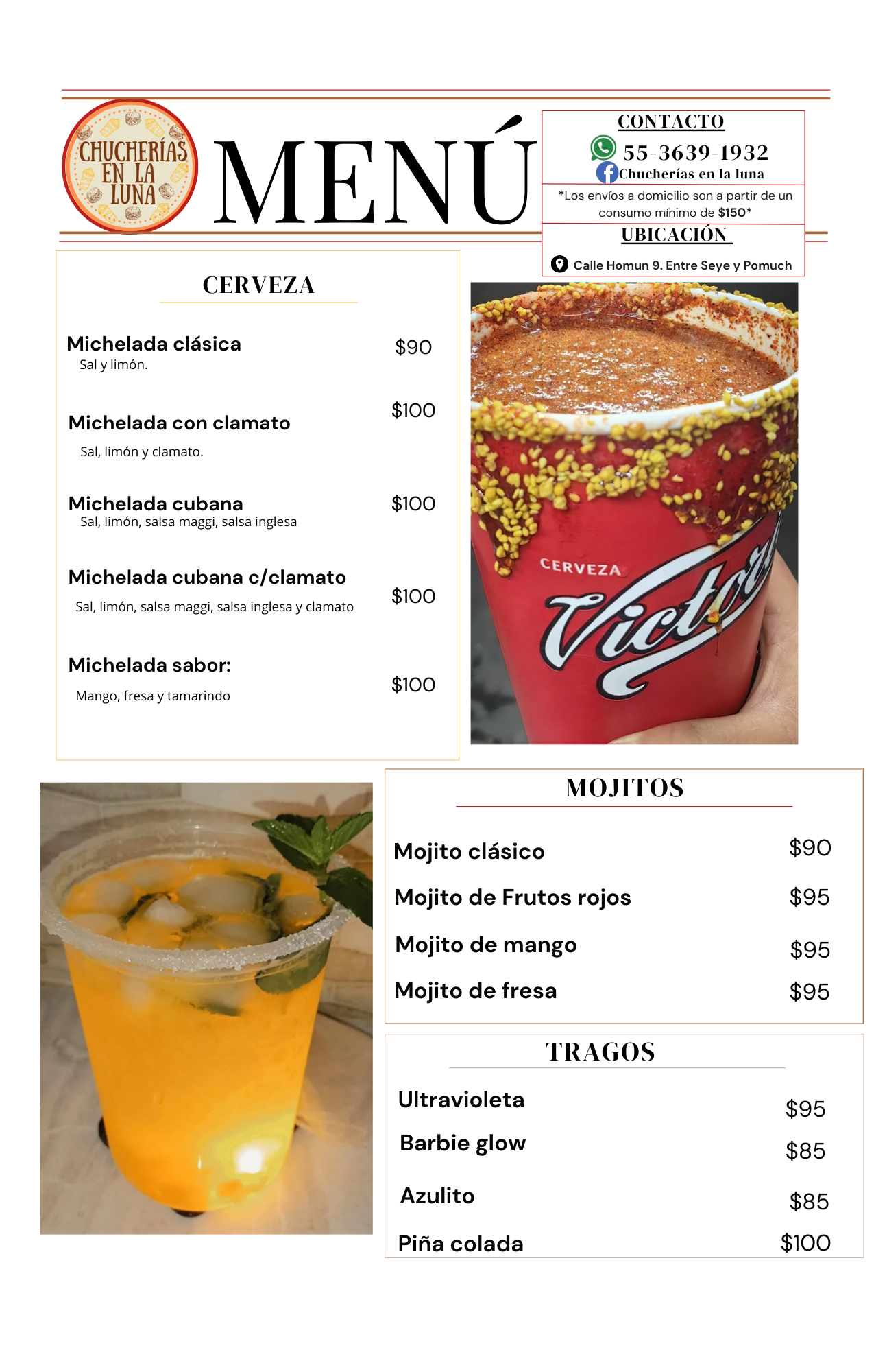 Menú parte 3